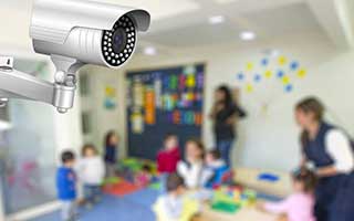 מצלמות אבטחה בגני ילדים